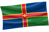 The Lincolnshire flag